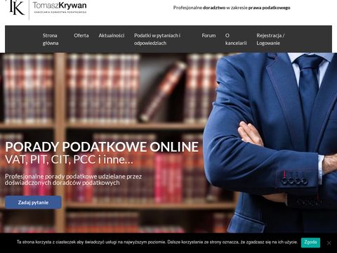 Podatkoweopinie.pl doradca online - Tomasz Krywan