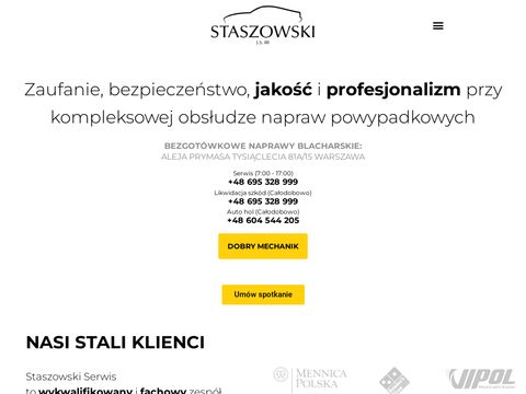Staszowski.pl naprawy powypadkowe Warszawa