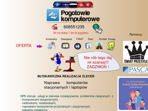Npk.nysa.pl nyskie pogotowie komputerowe