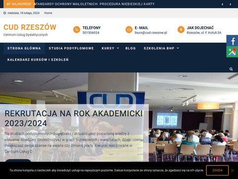 Cud.rzeszow.pl szkolenia bhp dla firm