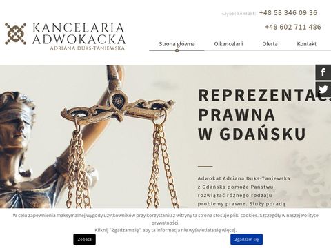 Dduks.pl spadek Gdańsk