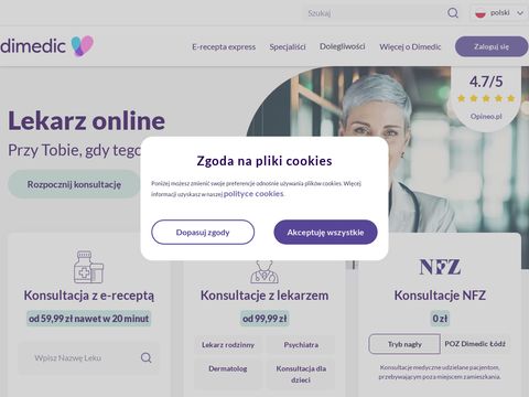 Dimedic.eu - leki na receptę online
