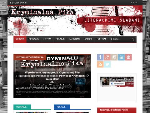 Kryminalnapila.blogspot.com literackimi śladami
