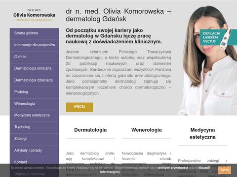 Dermatolog - drkomorowska.pl