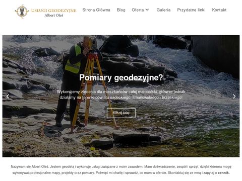 Geodetanowysacz.pl - usługi geodezyjne