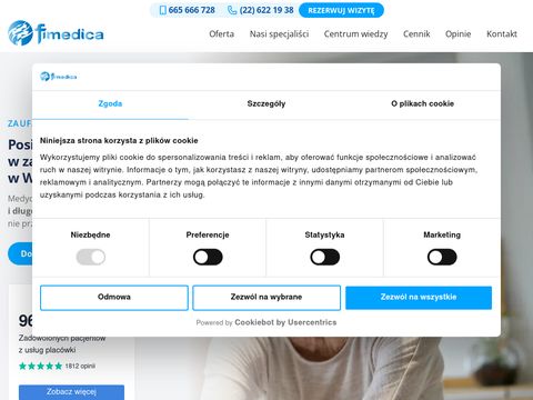 Fimedica.pl rehabilitacja w Warszawie