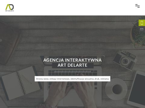Artdelarte.pl - strony internetowe