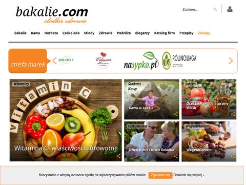 Bakalie.com - miód bławatkowy i palmowy