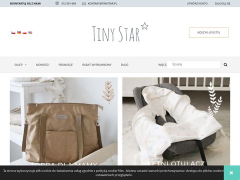 Tinystar.pl akcesoria dla niemowląt