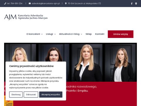 Ajm-prawnik-szczecin.pl kancelaria adwokacka
