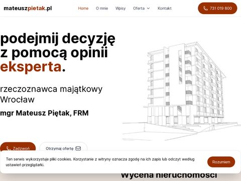Mateuszpietak.pl - rzeczoznawca majątkowy