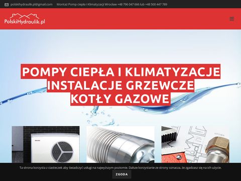 Polskihydraulik.pl pogotowie wodno-kanalizacyjne