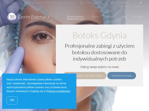 Derm Estetyka - zabiegi z użyciem botoksu Gdynia