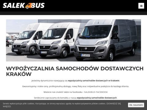 Salekbus.pl - wypożyczalnia samochodów dostawczych