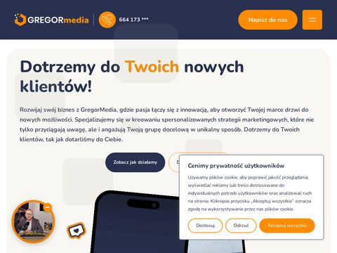 Gregormedia.com.pl - reklama Chojnice