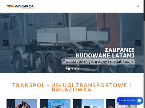 Transpol - usługi transportowe Gdańsk