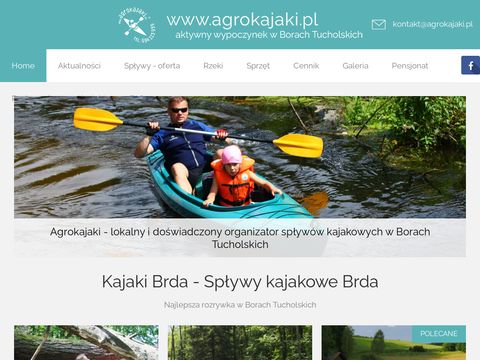 Agrokajaki.pl kajaki, spływy kajakowe