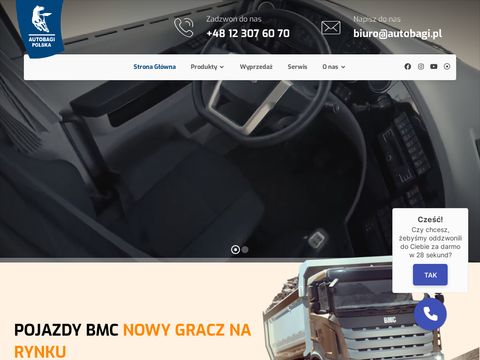 Kamaz Trucks Polska podnośnik koszowy