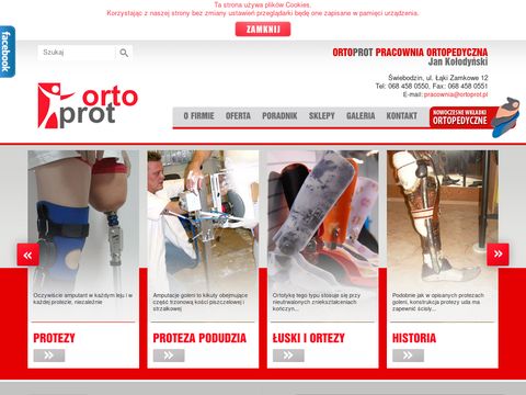 Ortoprot.pl - protezy kończyn Lubuskie