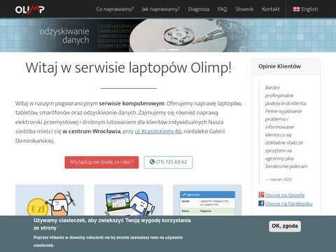 Olimp - serwis laptopów z Wrocławia