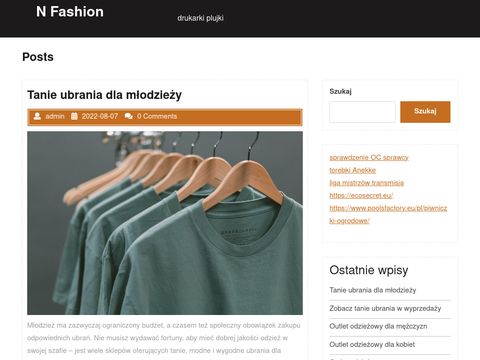 N-fashion.pl - serwis informacyjny o SEO