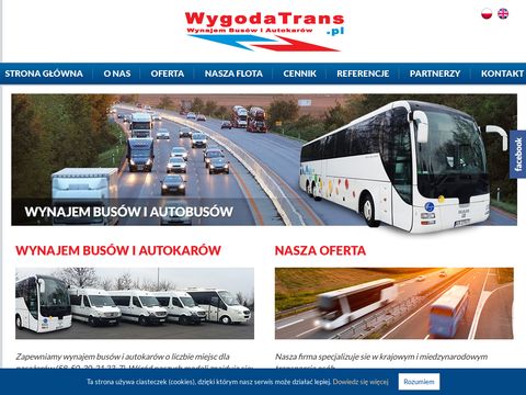 Wygodatrans.pl - wynajem busów Kraków