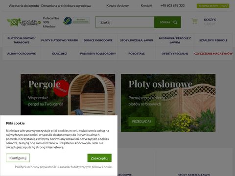 ProduktyOgrodowe.pl - drewniane produkty ogrodowe