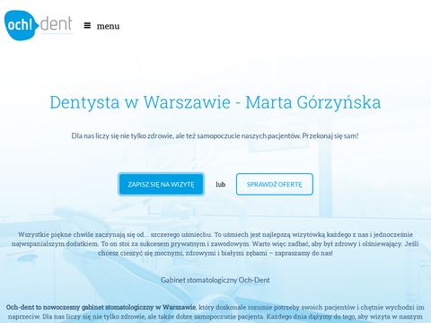 Och-dent.pl - dentysta w Warszawie