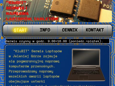 Kiubit.pl specjalistyczny serwis laptopów