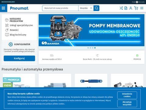 Pneumat.com.pl - pneumatyka siłowa