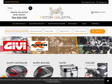 Motor-sklep.pl - tani kask motocyklowy
