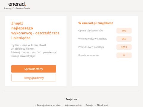 Enerad.pl porównywarka cen prądu i gazu