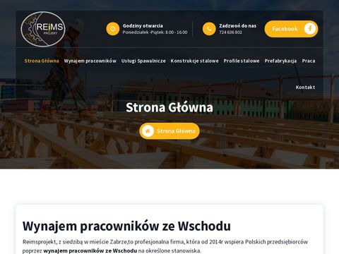 Reimsprojekt.pl - konstrukcje stalowe