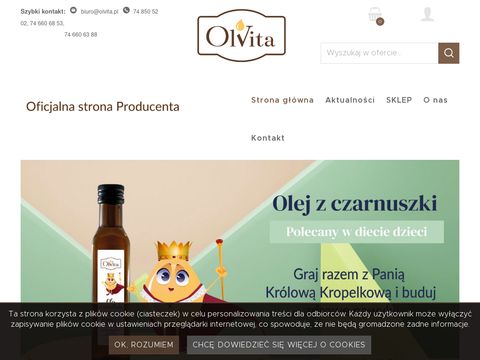 Ol'Vita - olej lniany producent