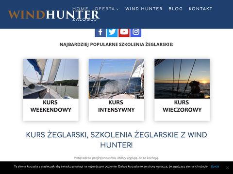 Wind-hunter.pl sternik motorowodny i patent