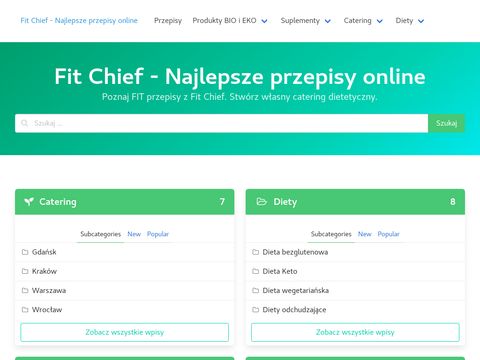 Fit-chief.pl - dieta pudełkowa Kraków