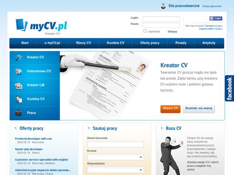MyCV.pl - jak napisać CV
