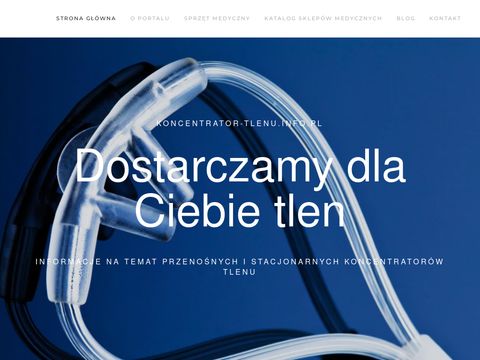 Koncentrator-tlenu.info.pl - wypożyczalnia