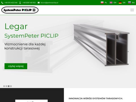 Peterpiclip.pl akcesoria do deski tarasowej