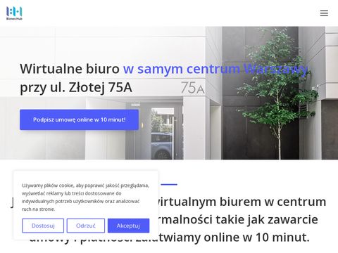 Bizneshub.pl - wirtualne biuro Warszawa