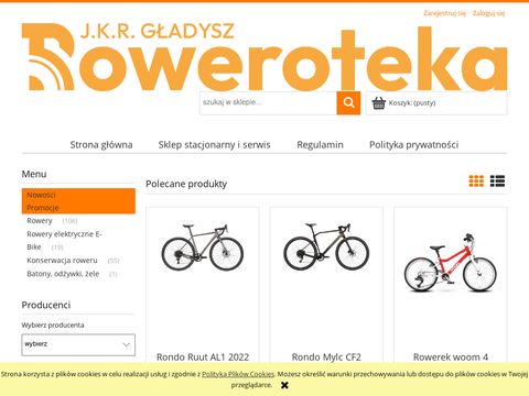 Roweroteka.pl - internetowy sklep rowerowy