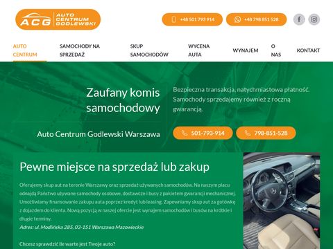 Autocentrumgodlewski.pl - komis, skup i sprzedaż