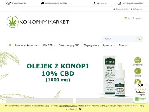 Konopnymarket.pl - kosmetyki specjalistyczne
