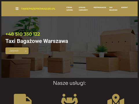 Tanieprzeprowadzki.pl taxi bagażowe Warszawa