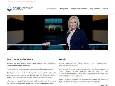 Kancelaria-gospodarcza.com we Wrocławiu Anna Klisz