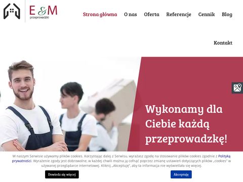 Przeprowadzki-mirek.pl firma przeprowadzkowa