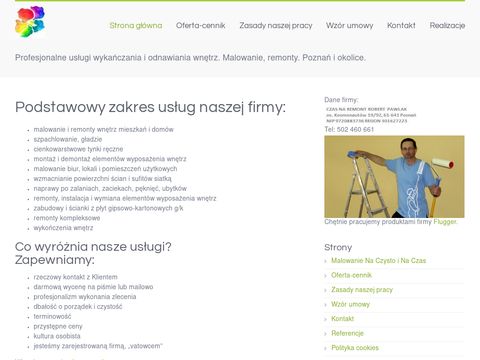 Naczystonaczas.pl remonty Poznań