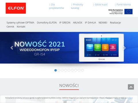 Elfon.com.pl - domofony producent