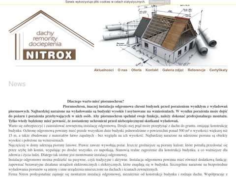 Nitrox - remonty dachów Szczecin