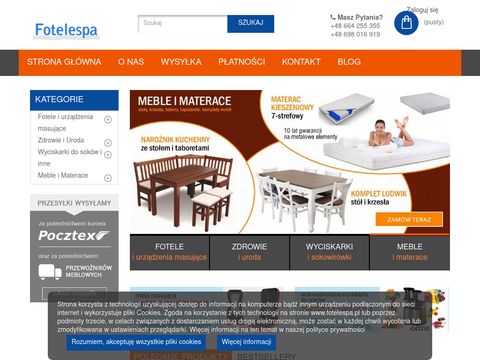 Fotelespa.pl meble - sprzedaż internetowa